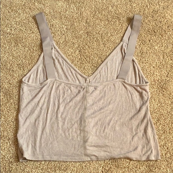 Gray/Brown Silence + Noise Tank Top - Picture 2 of 4